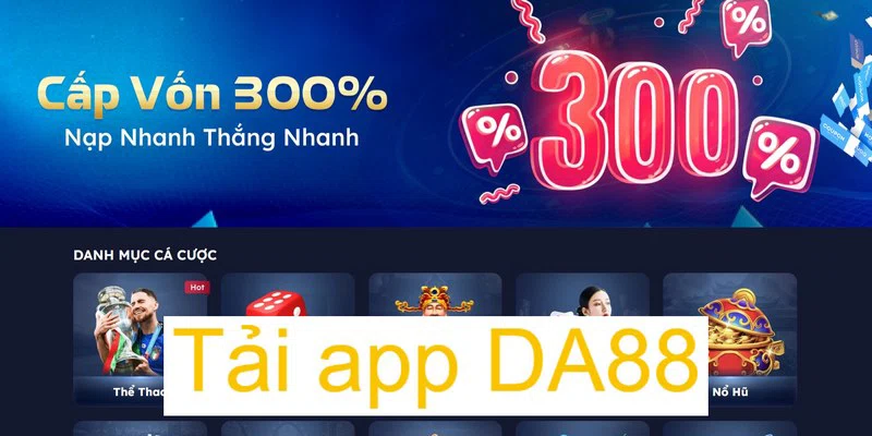 ảnh đại diện tải app da88